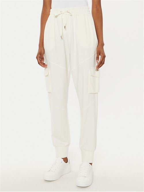 パンツ LIU JO Woman Pants Black WXX046T7896 22222 Liu Jo Outlet: Pants woman - Black | Liu Jo pants